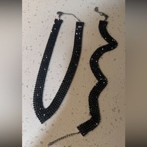 Gorgeous neck peace and a bracelet